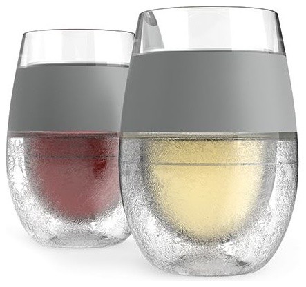 Wine Freeze Cooling Cups, Set of 2