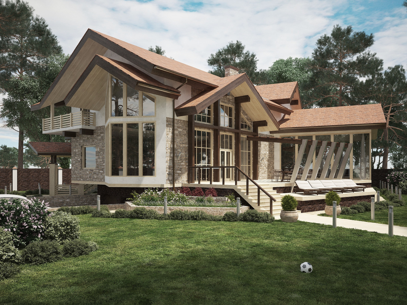 КОНЦЕПЦИЯ ДОМА В СТИЛЕ ШАЛЕ