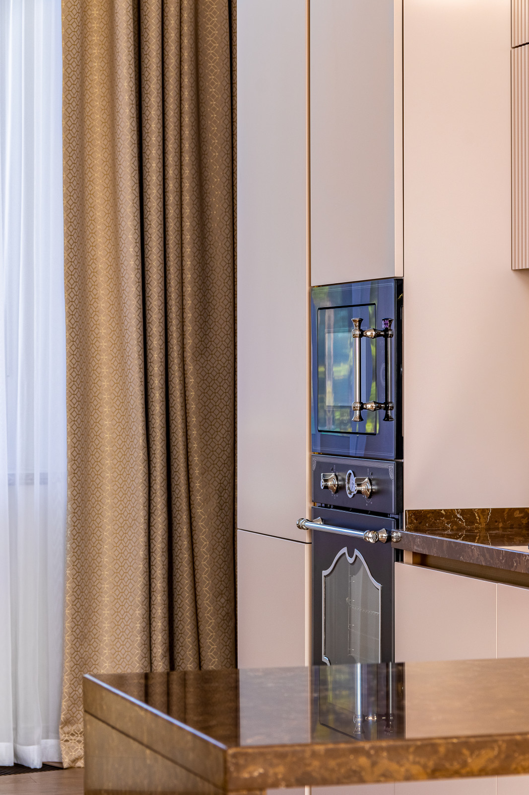 АК Grand Royal Residences. Съемка кухни-гостиной для МК ITALIKA