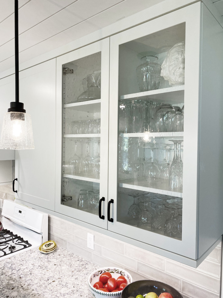 Transitional kitchen photo in Toronto