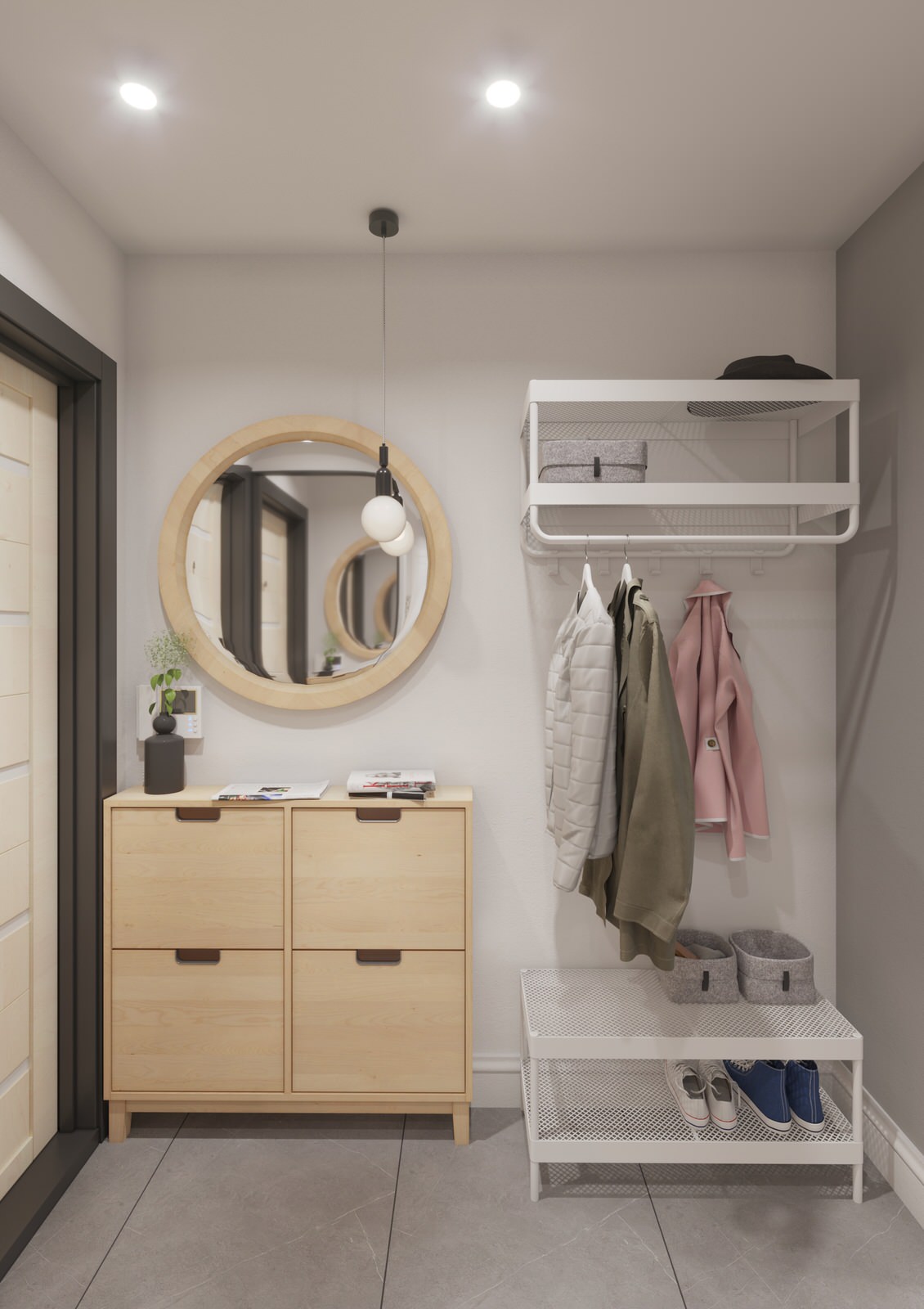 Хрущёвка Скандинавский стиль