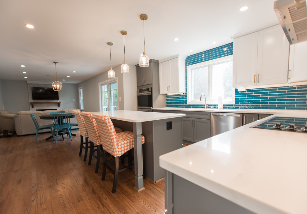 Inspiration for a transitional kitchen remodel in Baltimore