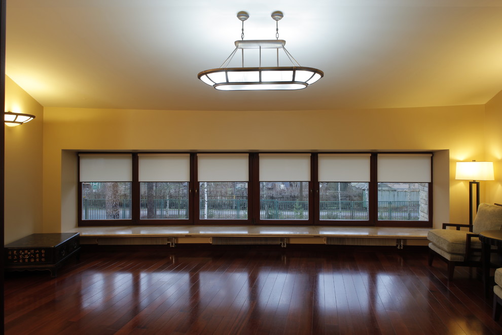 Вилла г-на К. Интерьер холла и гостинной.