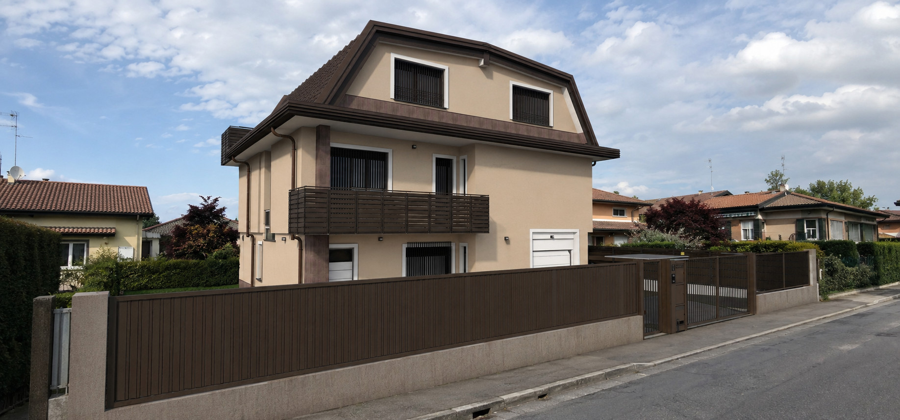Recupero sottotetto ad uso abitativo e ristrutturazione completa di una villetta