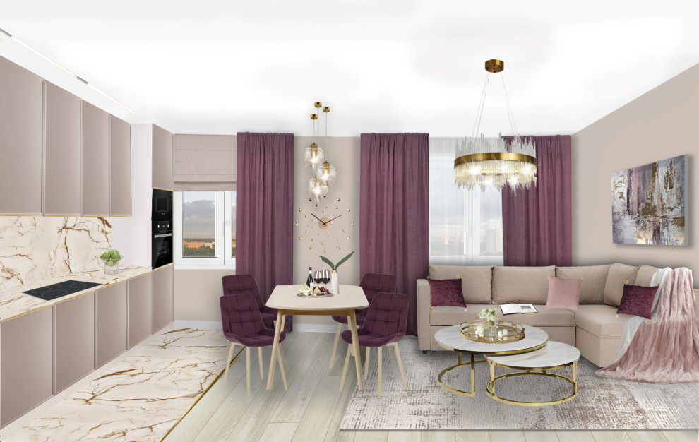 Проект №6 Кухня-гостиная