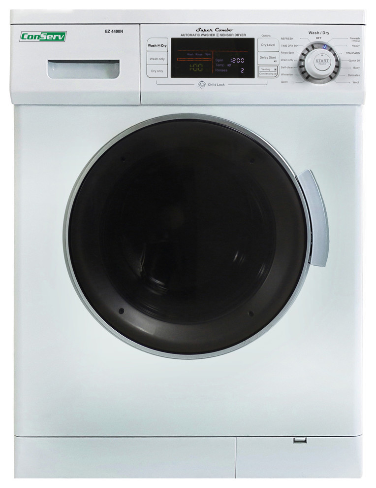 All-in-one 1200 RPM New Version Compact Convertible Combo Washer Dryer Best Compact Washer Dryer All In One
