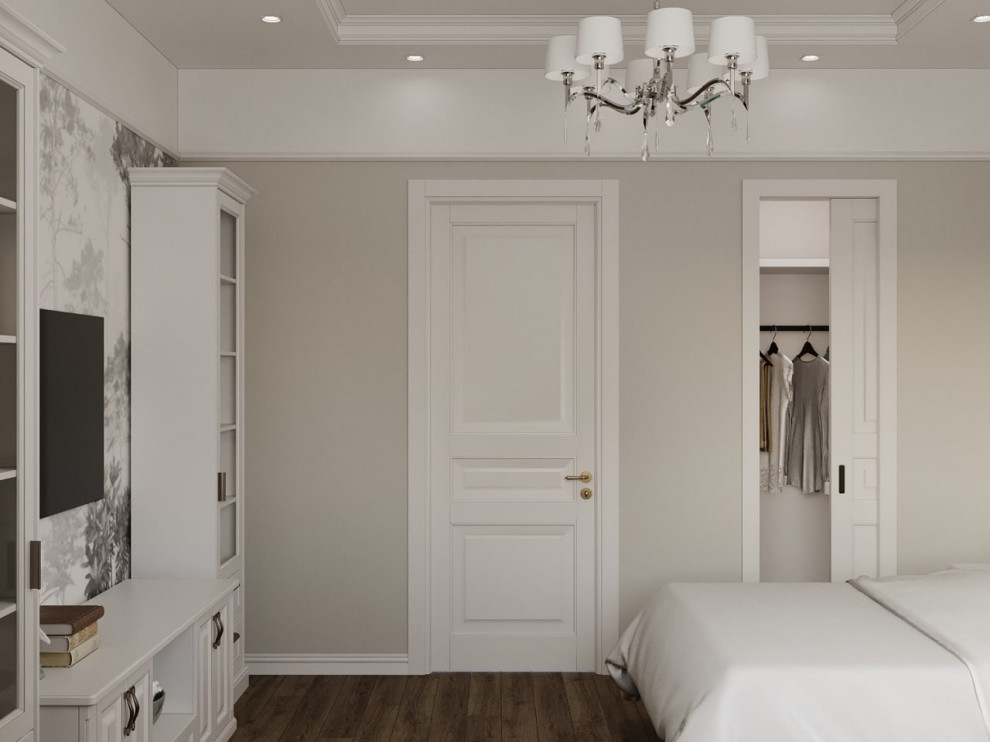 Дизайн-проект квартиры в "Сталинке" в классическом стиле