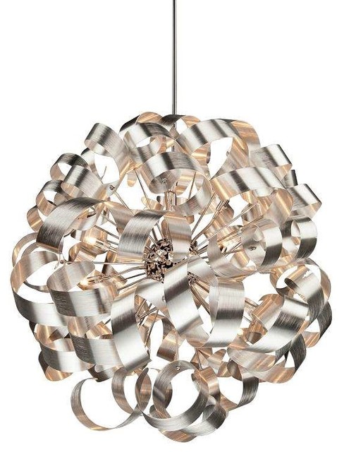 Artcraft Lighting Ac602 Bel Air 12 Light Chandelier Contemporary Artcraft Lighting Ac602 Bel Air Pendant Light Chrome