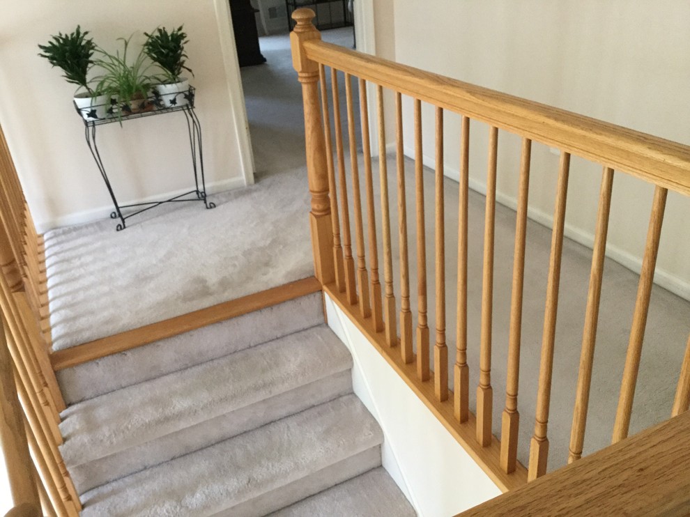 Staining/painting Handrail and Spindles