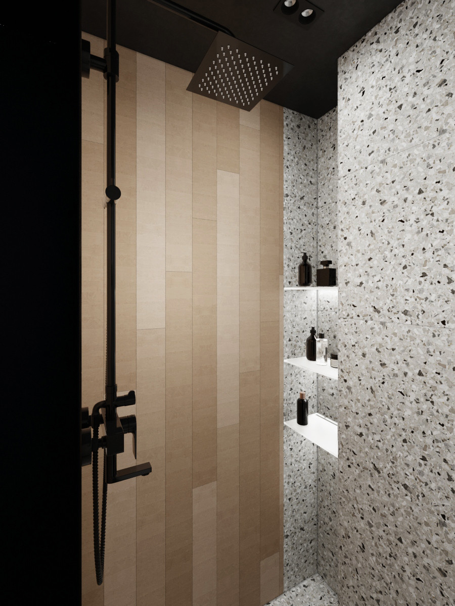 Визуализация небольшой студии.