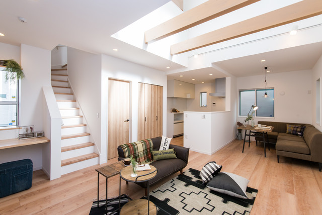 分譲住宅 contemporaneo-salon