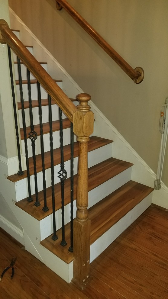 This is an example of a classic staircase in Birmingham.