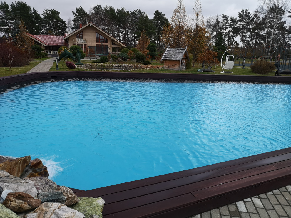 Переделка водоема