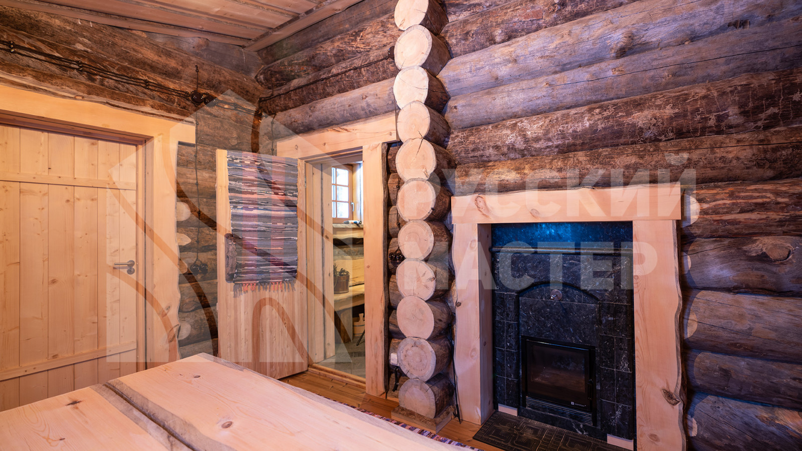 Баня из полярной сосны Кело