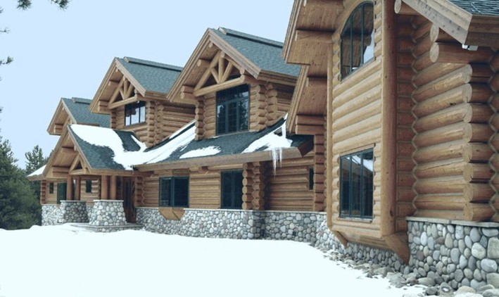 Inspiration for a rustic home design remodel in Boise