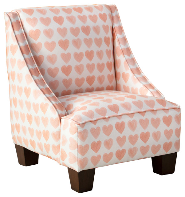 Martha Kids Swoop Arm Chair Contemporary Chairs By Skyline Furniture Mfg Inc Martha Kids Swoop Arm Chair, Kids Arm Chairs