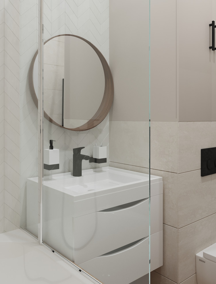 Проект однокомнатной квартиры «Яркий СКАНДИ» для прекрасной молодой особы