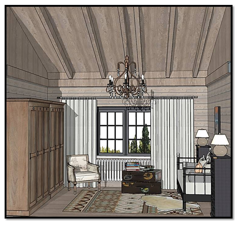 Деревянный дом на Истре