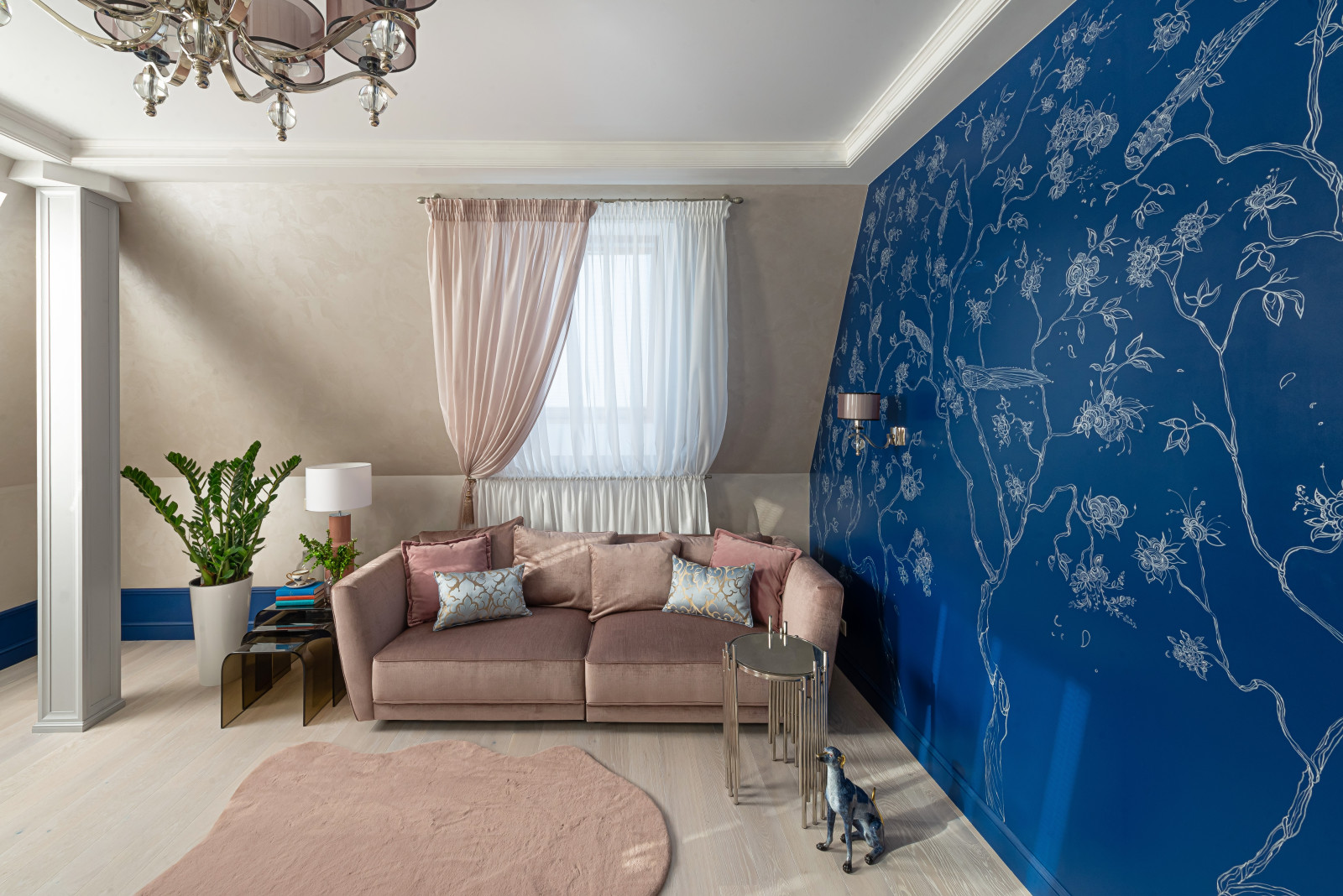 Квартира с видом на городское озеро