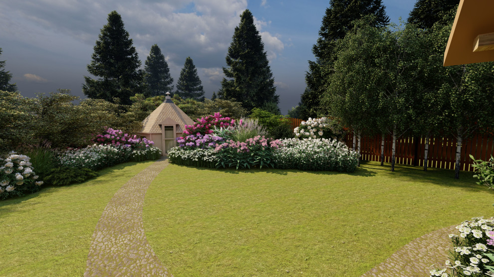 Хвойный  сад