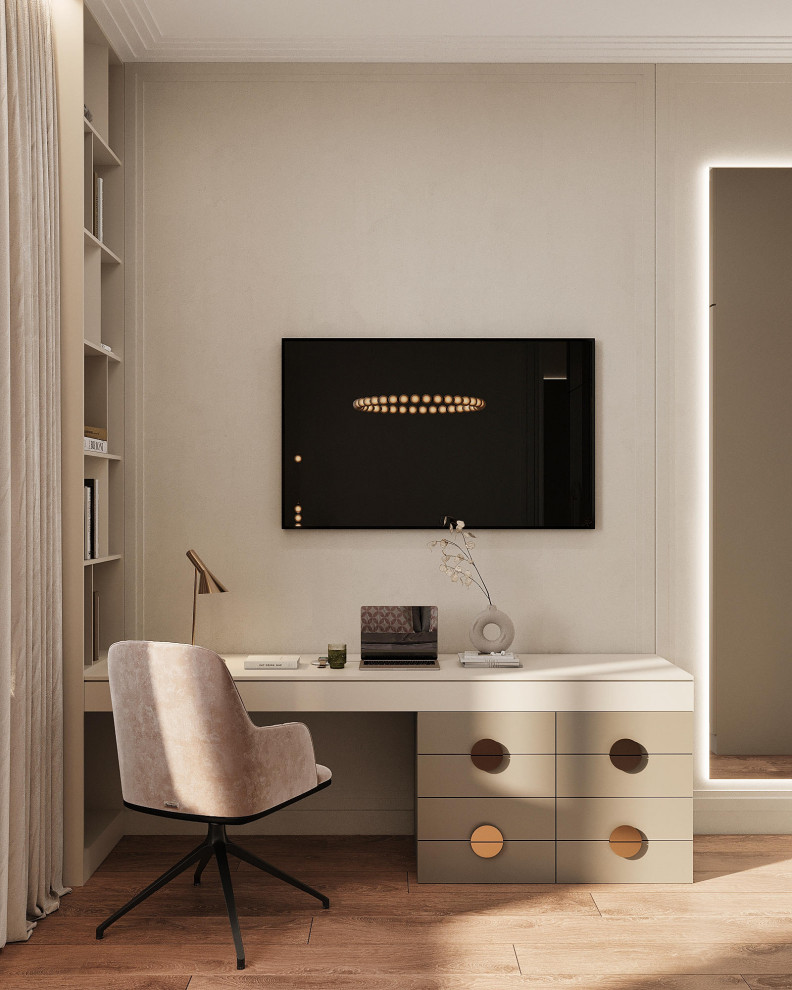 Легкая современная классика в дизайне квартиры для ЖК "Модум" - 97 м2