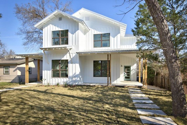 Willow Duplex  Farmhouse  Exterior Austin by ATX 