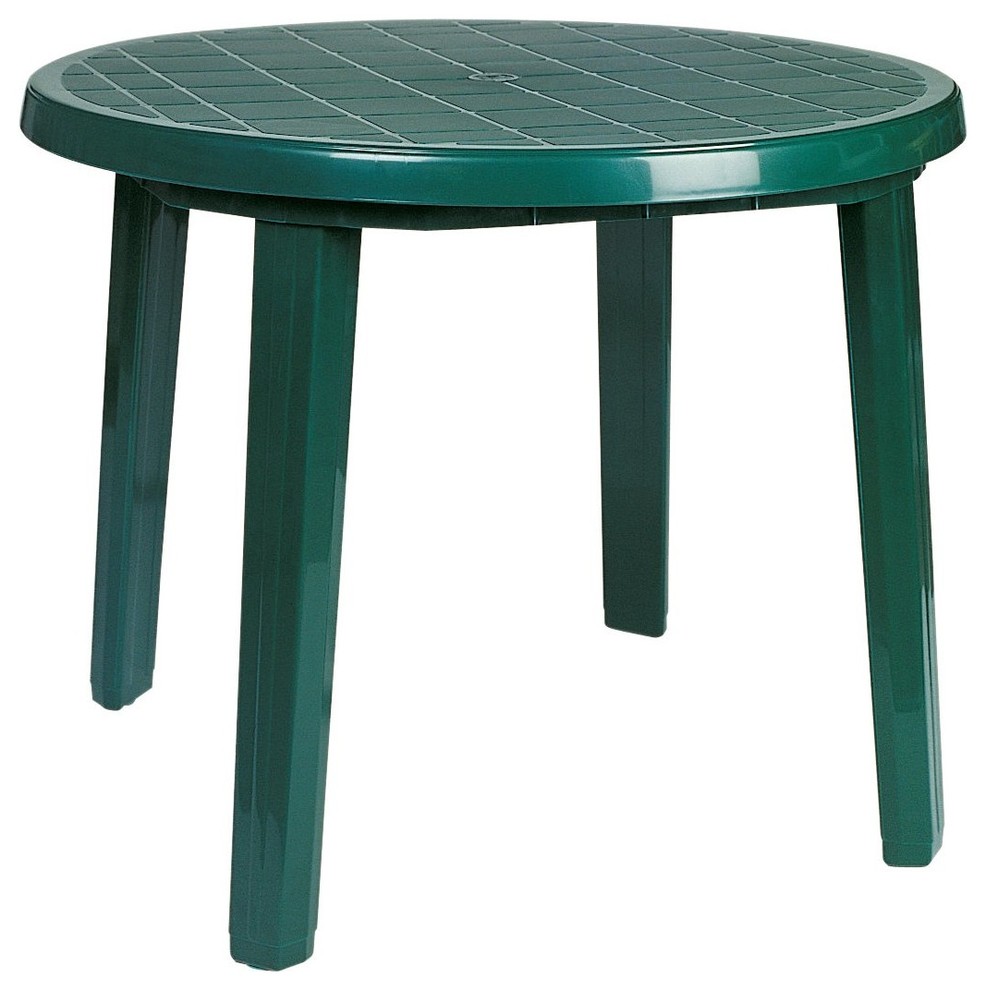 Compamia Ronda Outdoor Dining Table, Green