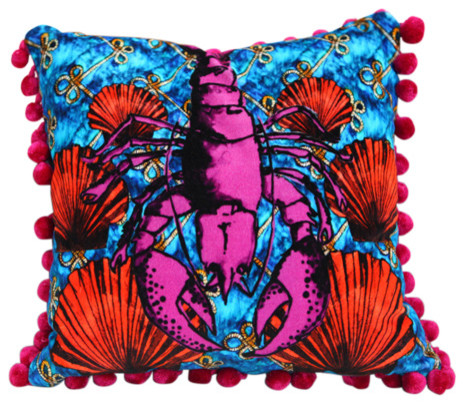 Lavish Lobster Cushion