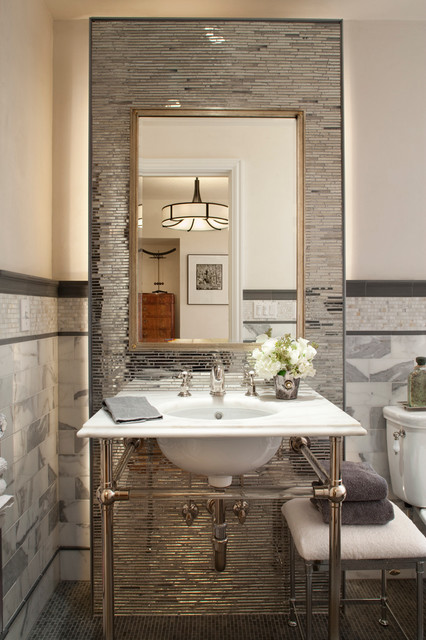 Transitional Powder Room - Transitional - Powder Room - San Francisco