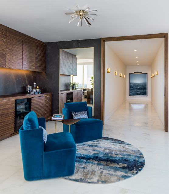 JADE SIGNATURE moderno-bar-en-casa