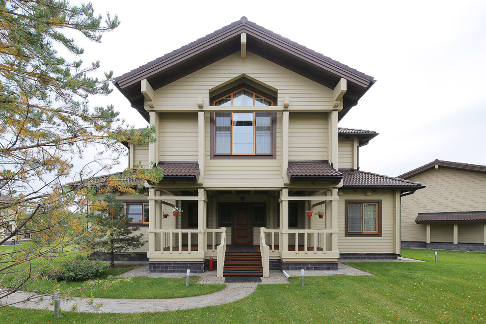 Дом из клееного бруса Екатерина