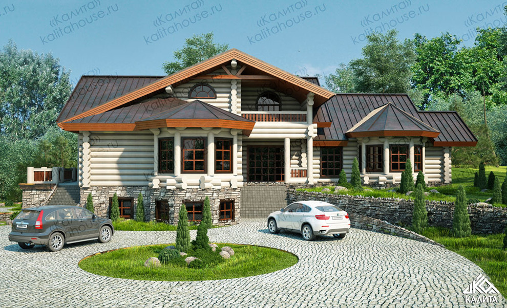 Проект дома с цокольным этажом «Лион»