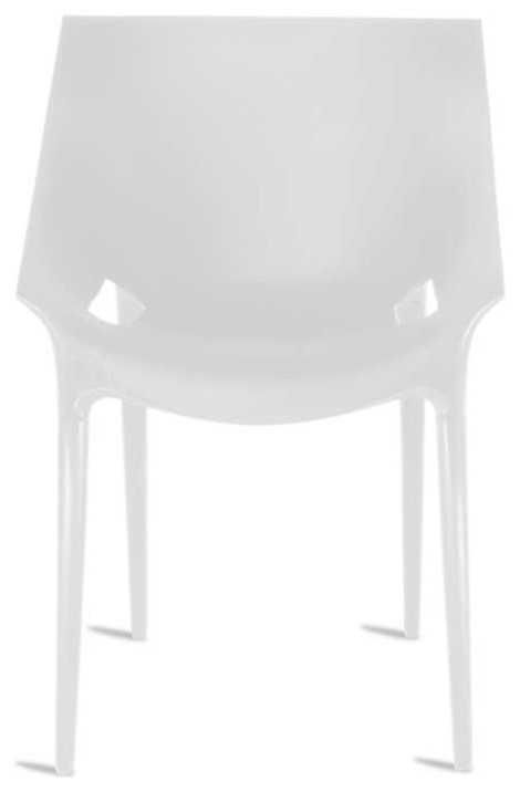 Dr. Yes Chair by Kartell, Set of 2, White