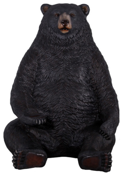 Jumbo Sitting Black Bear