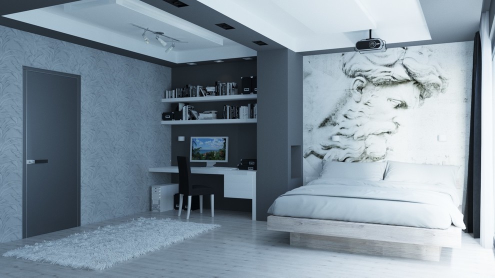 Визуализация спальни для девушки