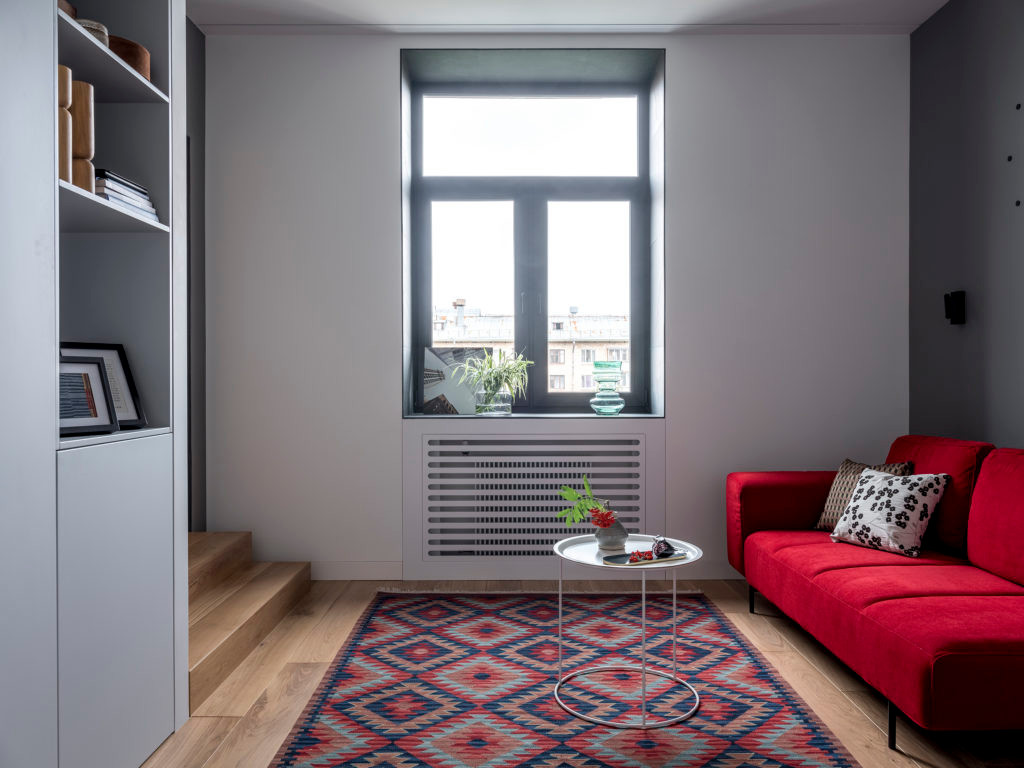 Дизайн трехкомнатной квартиры 100 кв.м. (студия Geometrium)