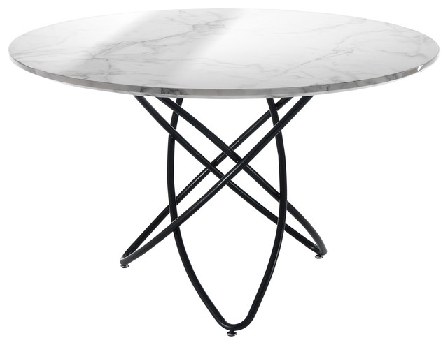 Hula-Hoop Round Marble Table