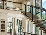 Contemporary Staircase by LMK INTERIOR DESIGN
