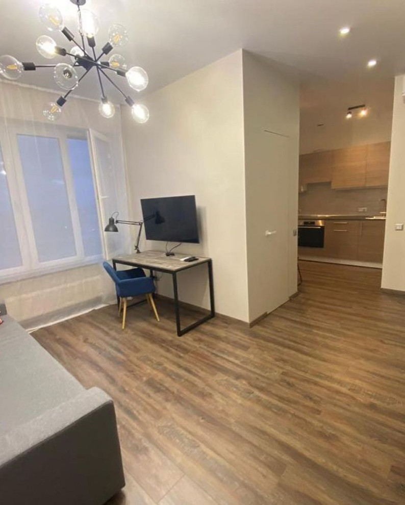 Капитальный ремонт квартиры 39 м² в ЖК "Level Амурская"