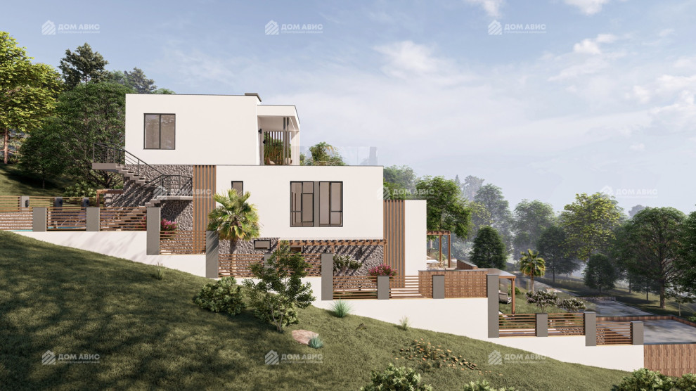 проект дома в Сочи, Черешня