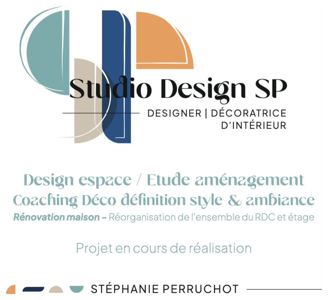 Design d'espace organisation de l'ensemble du RDC et étage pour une rénovation