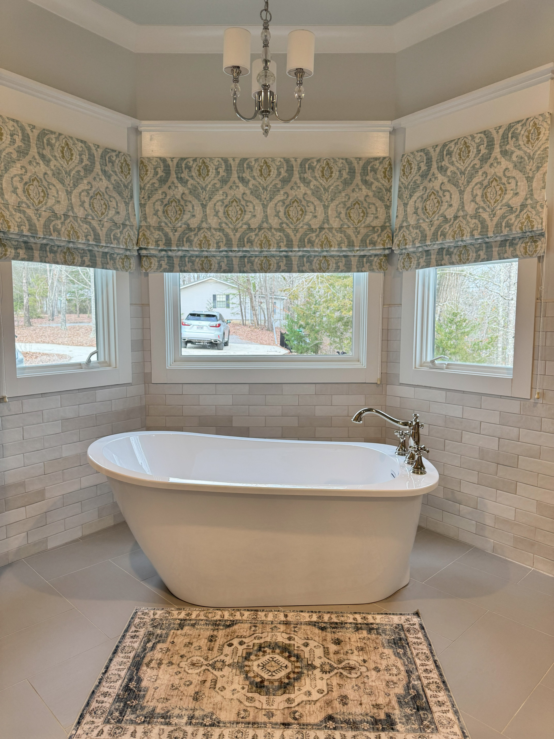Inspiration for a coastal bathroom remodel in Birmingham