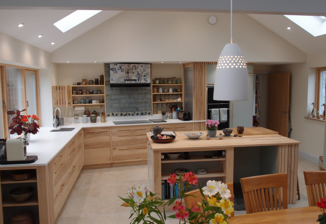 Barn conversion Kitchen contemporary-koek