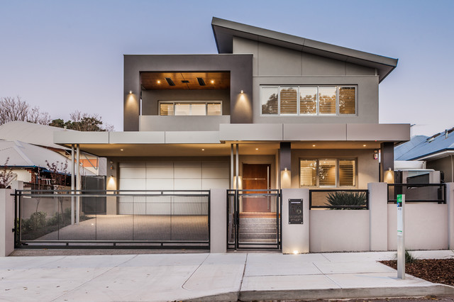 South Perth Custom Build contemporary-fasad