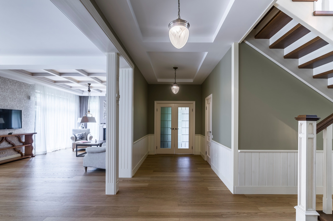 Стильный интерьер загородного дома