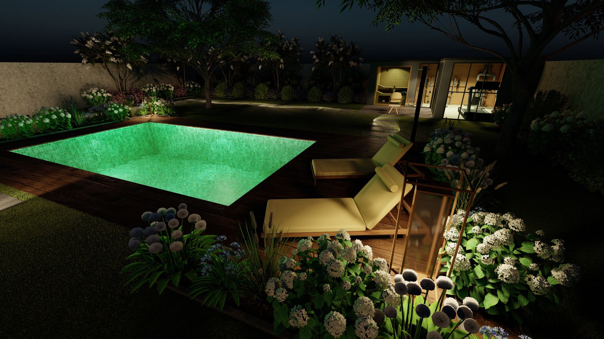 The white garden