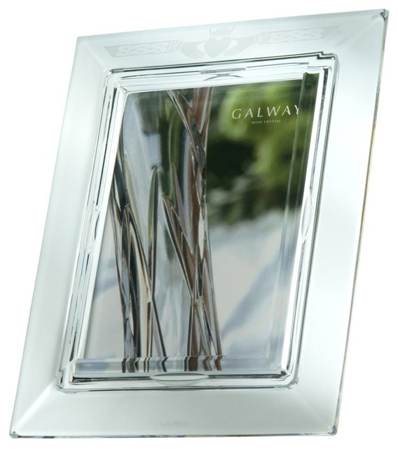 Galway Claddagh 5"x7" Photo Frame Contemporary Picture Frames by