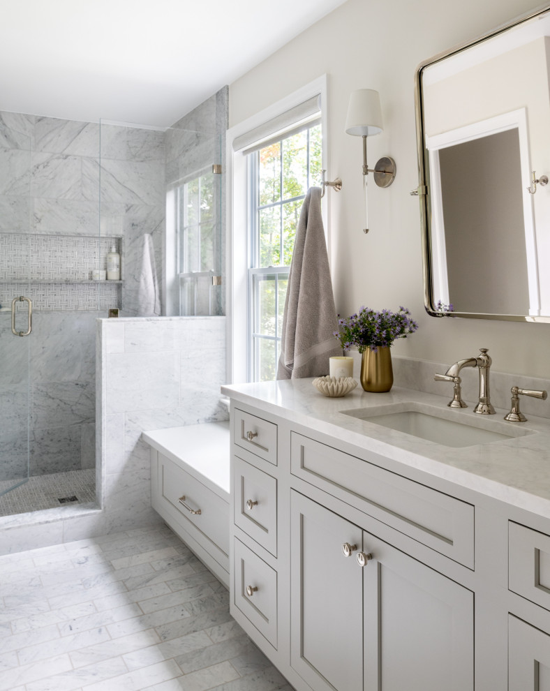 Berwyn Home Reno - Transitional - Bathroom - Philadelphia - by Rudloff ...