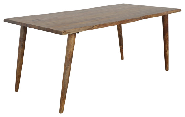 Mila Solid Wood Live Edge Dining Table