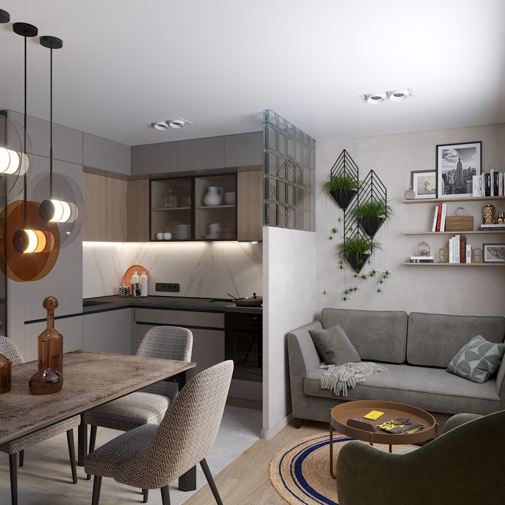 Дизайн-проект квартиры 50 кв.м.